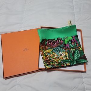 AUTHENTIC HERMES SILK SCARF